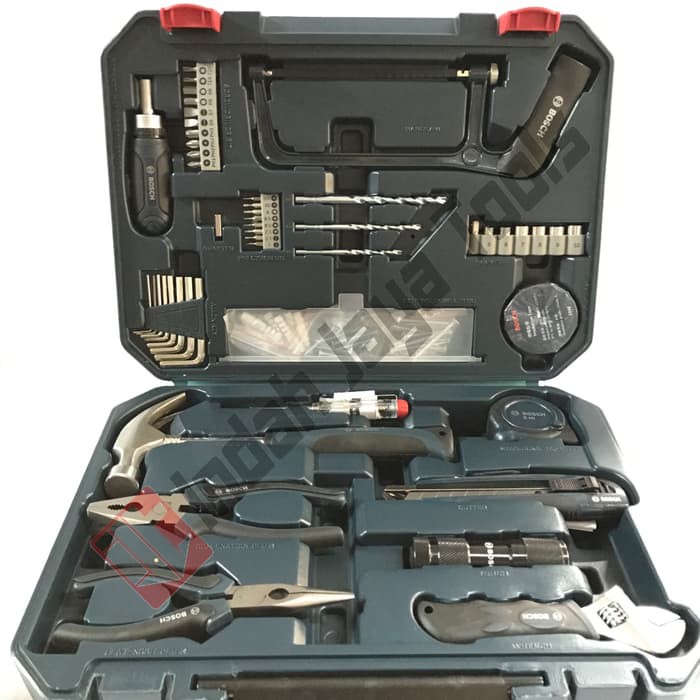 Tool Kit Set 108 pcs BOSCH - Toolkit Perkakas Komplit Set