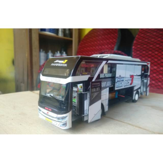 Miniatur bus subur jaya new buitenzorg jetbus 3
