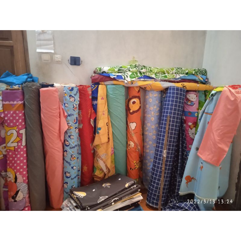 kain sprei bahan disperse