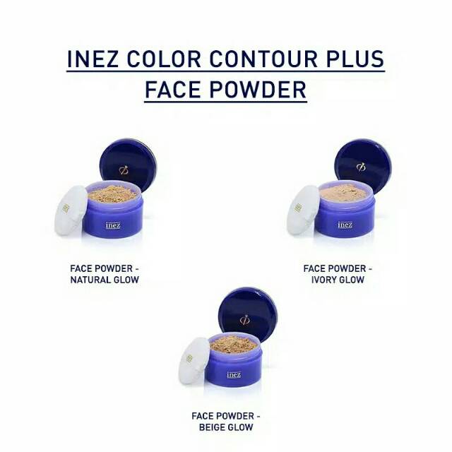 Inez Color Contour Plus Face Powder 30 gr