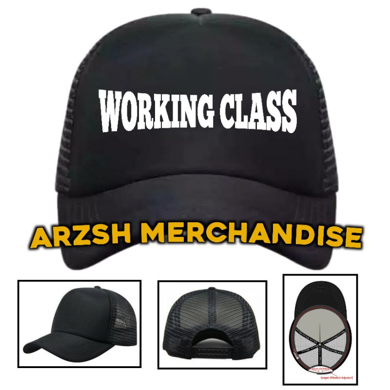 Topi Working Class Trucker - Topi Trucker Jaring Working Class