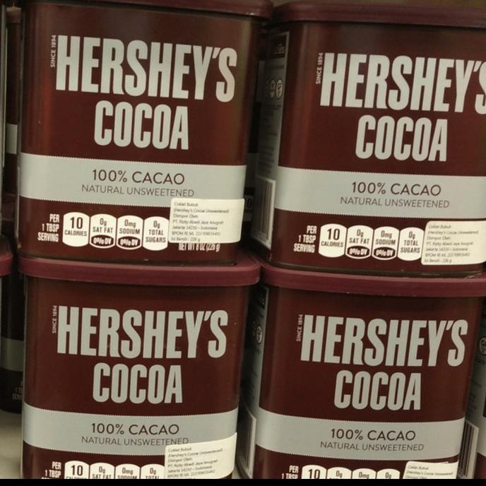 

HERSEYS COCOA POWDER UNSWEETENED - HERSEY'S COKLAT BUBUK