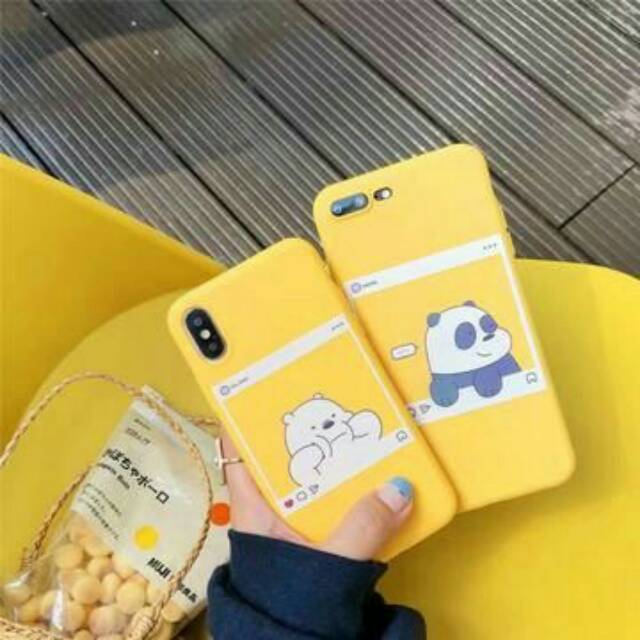 

Custom case - We Bare Bears Instagram Post