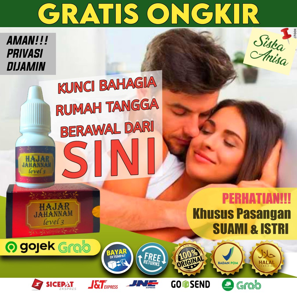 Hajar Jahanam Jahannam Level 3 Mesir Asli Original Tahan 4 Jam Non Stop Obat Kuat Ranjang Strong Man