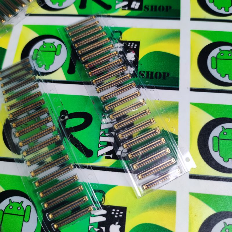 78 PIN Konektor LCD Samsung Galaxy A12 A125 Soket Layar Di Mesin Mainboard