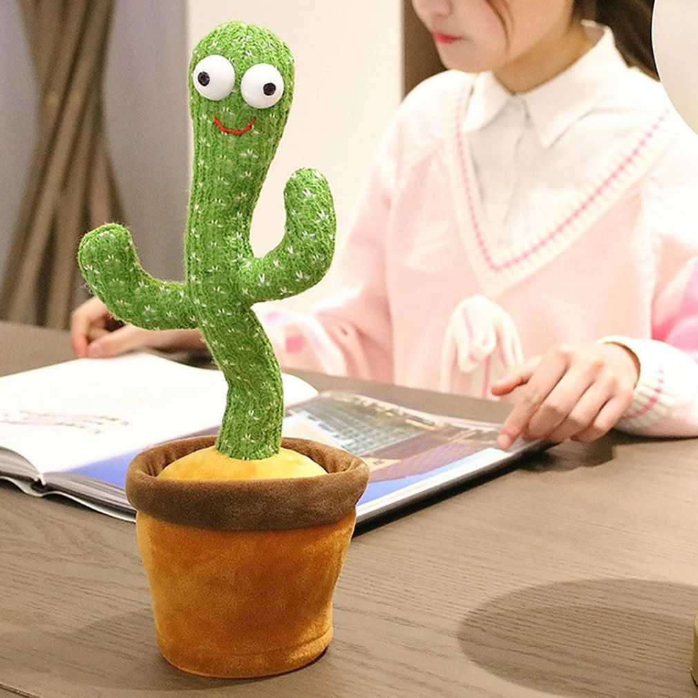 Mainan Anak Robot Kaktus Goyang Mainan Anak Dancing Cactus N436