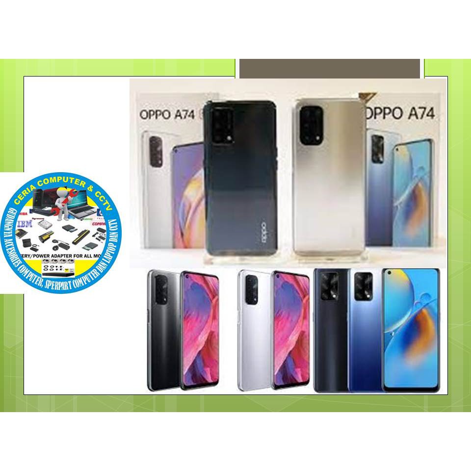OPPO A74 RAM 6GB ROM 128GB OPPO A74 4G 6 128 GB BAGUS MURAH PROMO