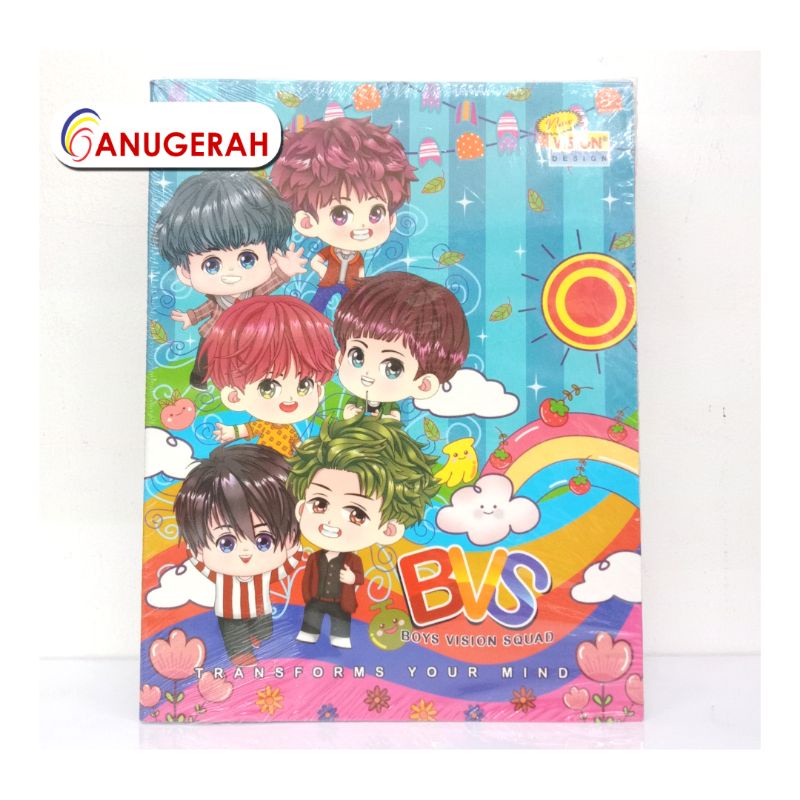 

VISION 58 LEMBAR BUKU TULIS (PACK / ISI 10 PCS)