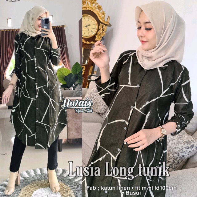Lusia Long Tunik