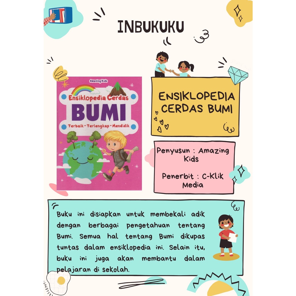 BUKU ANAK - ENSIKLOPEDIA CERDAS BUMI - ENSIKLOPEDIA ANAK