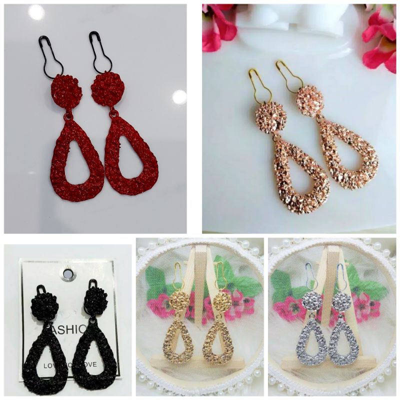 A01 Anting hijab juntai tears