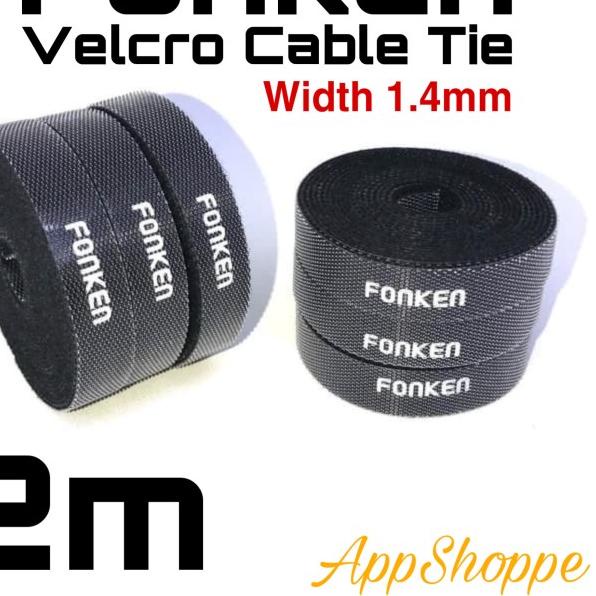 

❃ FONKEN Velcro Strap Cable Tie Winder Organizer Original 2m ☋