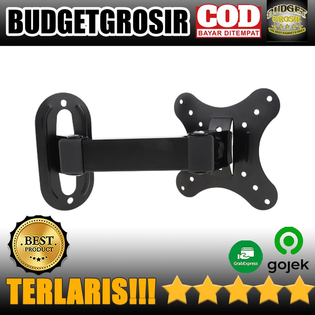 Telescopic TV Bracket 100x100 Pitch for 14-24 Inch TV - CNXD