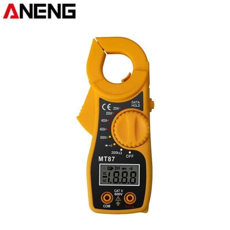 ANENG Digital Multimeter Voltage Tester Clamp - MT87 - Yellow