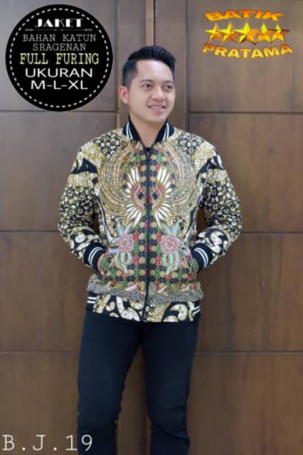 Jaket batik lapis furing ori batik solo sragenan#3 best