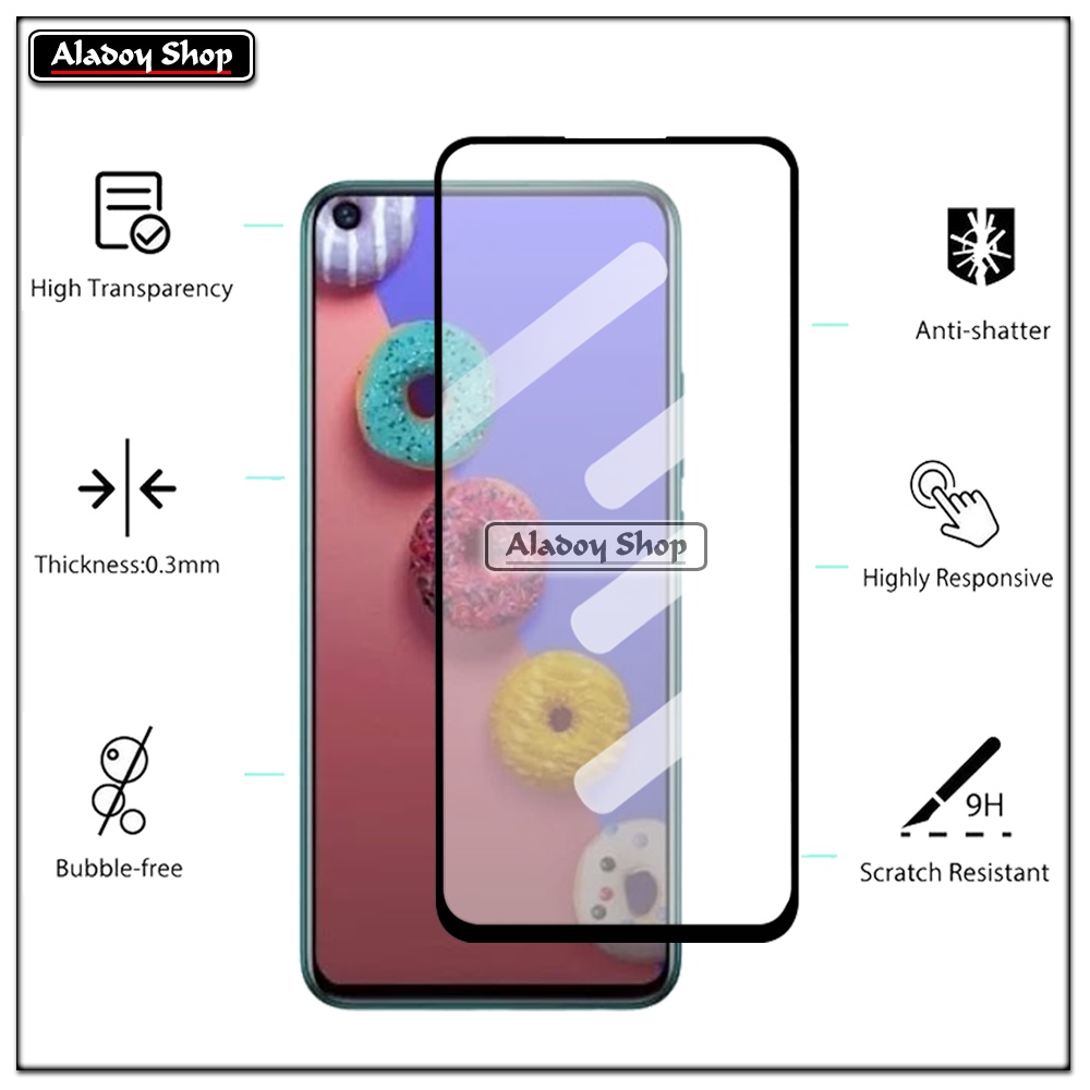 PAKET 3 IN 1 Tempered Glass Layar Infinix S5 Free Tempered Glass Camera dan Skin Carbon