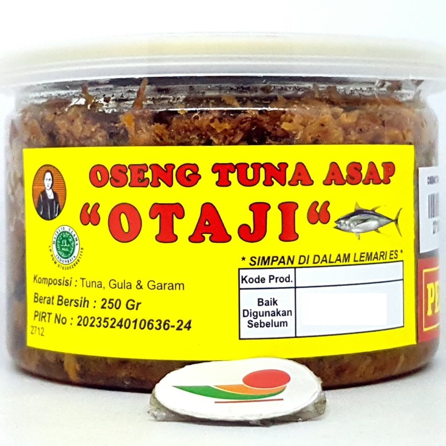 

OTAJI OSENG TUNA ASAP PEDAS 250gr | ASEP IKAN HALAL MUI PEDES LAUK