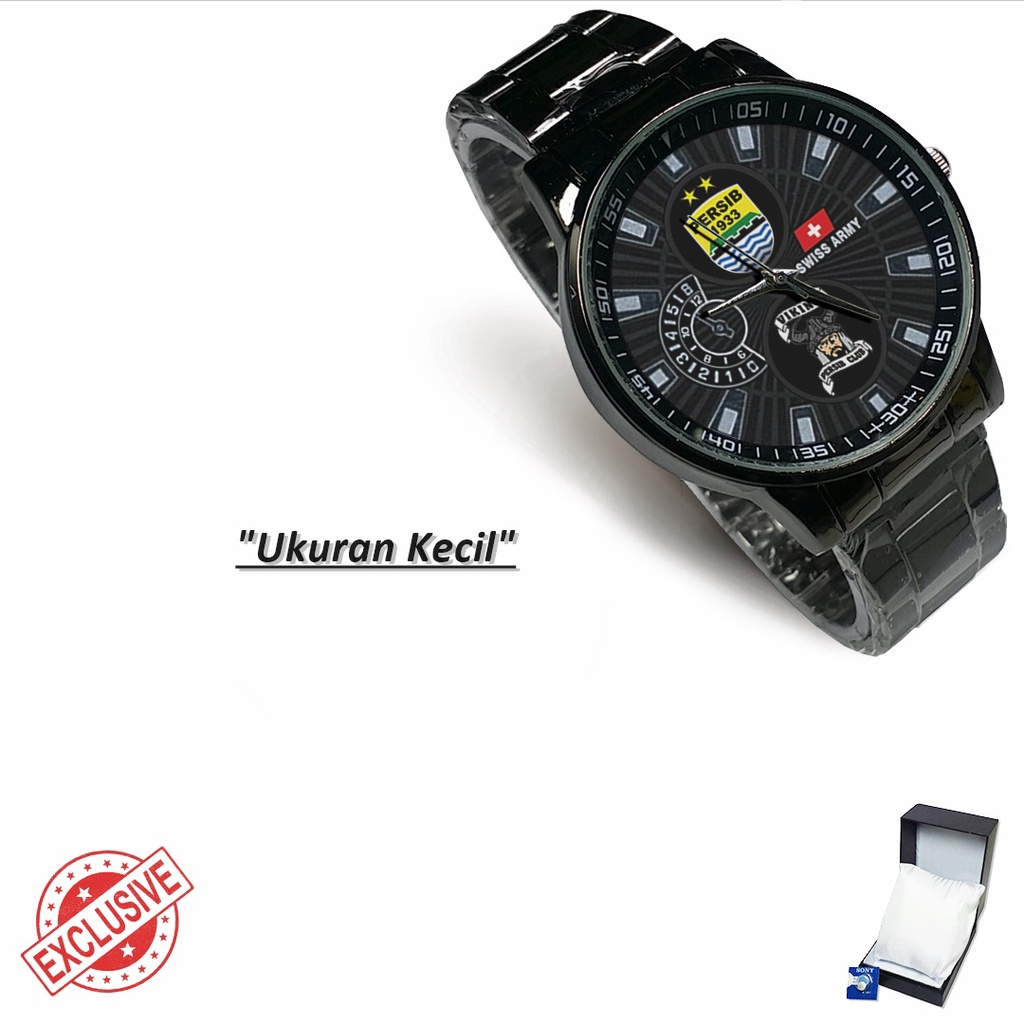 Jam Tangan Rantai Couple Logo PERSIB VIKING (Cool)