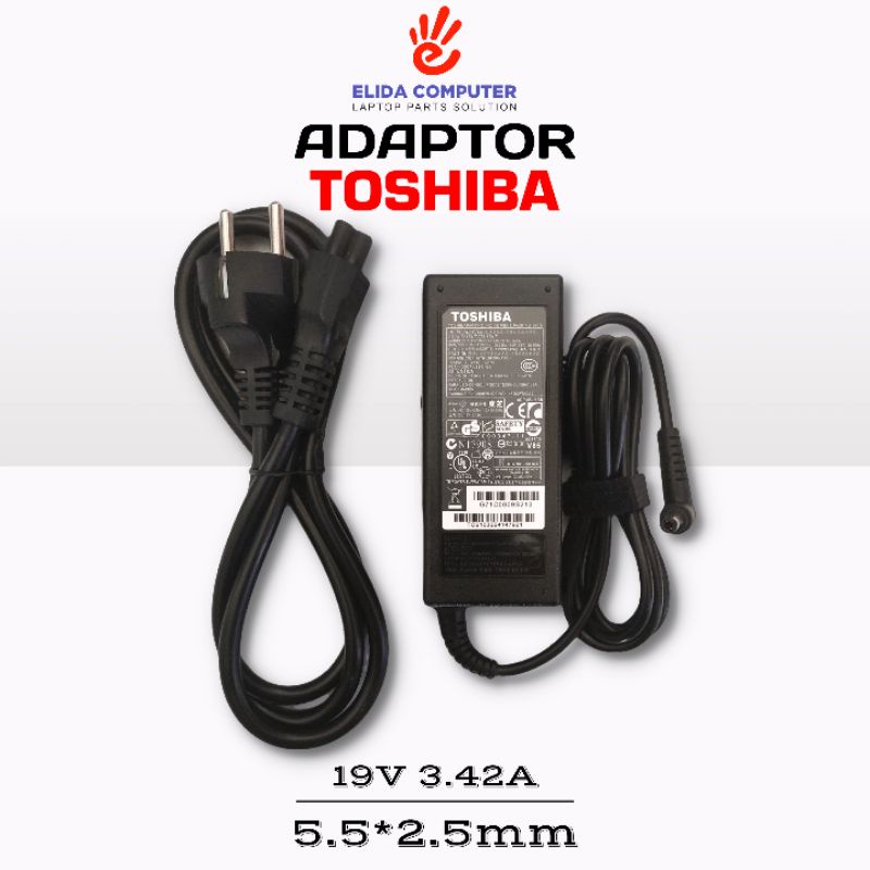 Adaptor Charger Toshiba C800 C800D C840 C840D C850 19v 3.42a