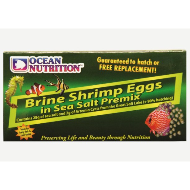 

nemozaquatic Ocean Nutrition Brine Shrimp Eggs Sea Salt Premix box 30gram