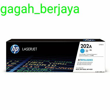 TONER LASERJET HP 202A CYAN (CF501A) ORIGINAL