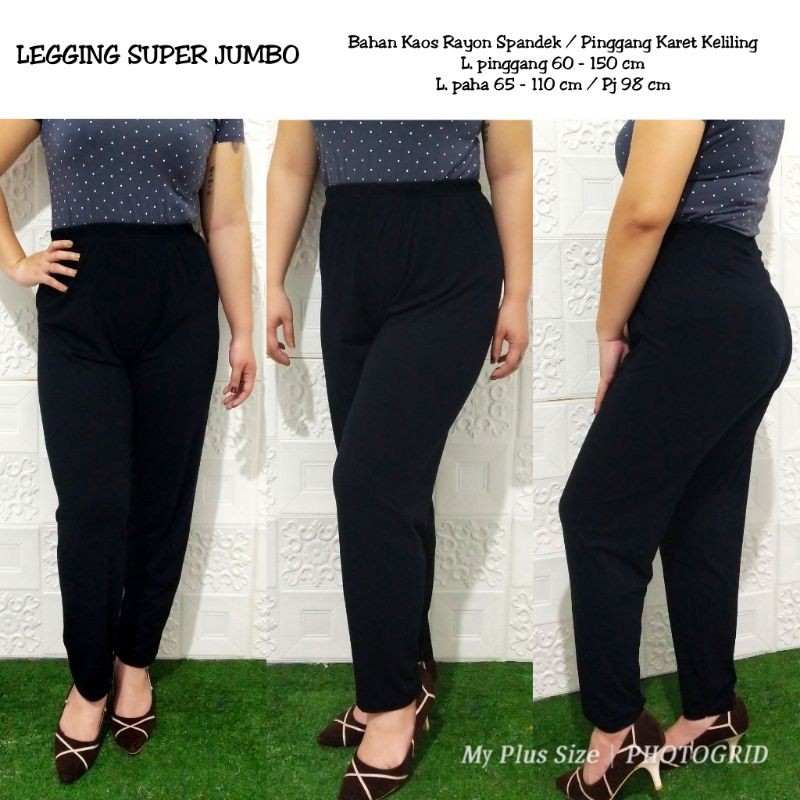 Legging Wanita Super Jumbo