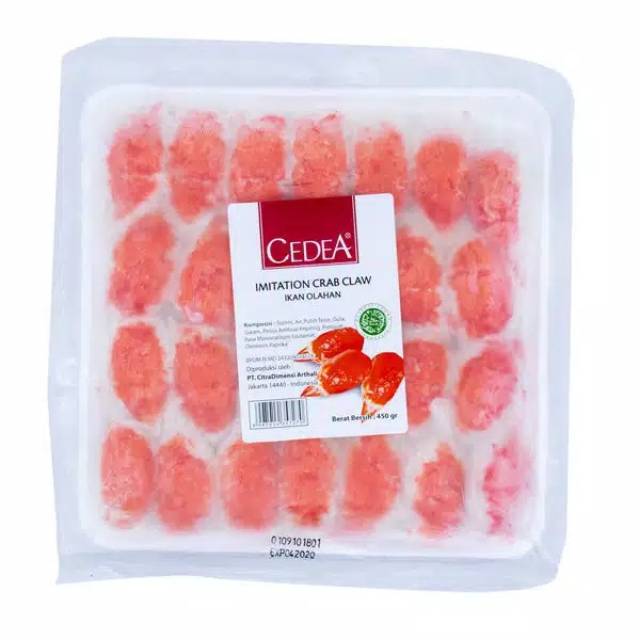 

Crab Claw Cedea 450gr