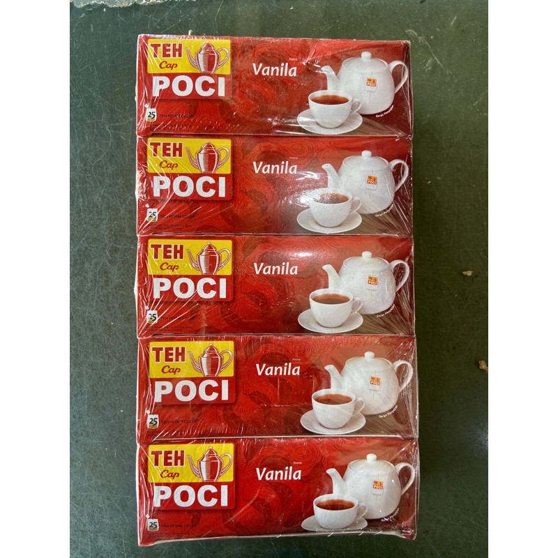 

teh celup CAP POCI VANILLA box / pak