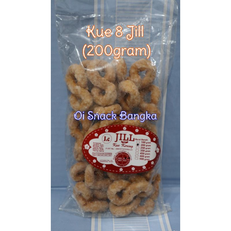 

KUE ANGKA 8 MERK JILL MAKANAN KHAS BANGKA
