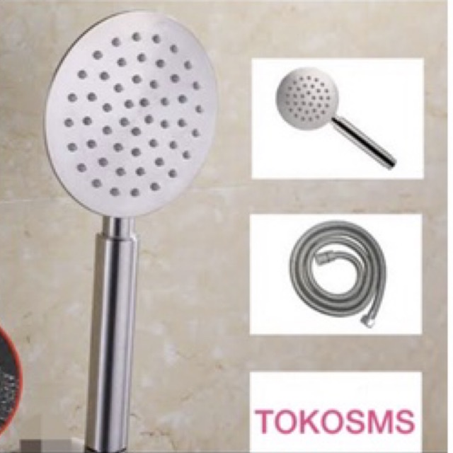 hand shower shower mandi stainless bath shower stenlis sower tangan