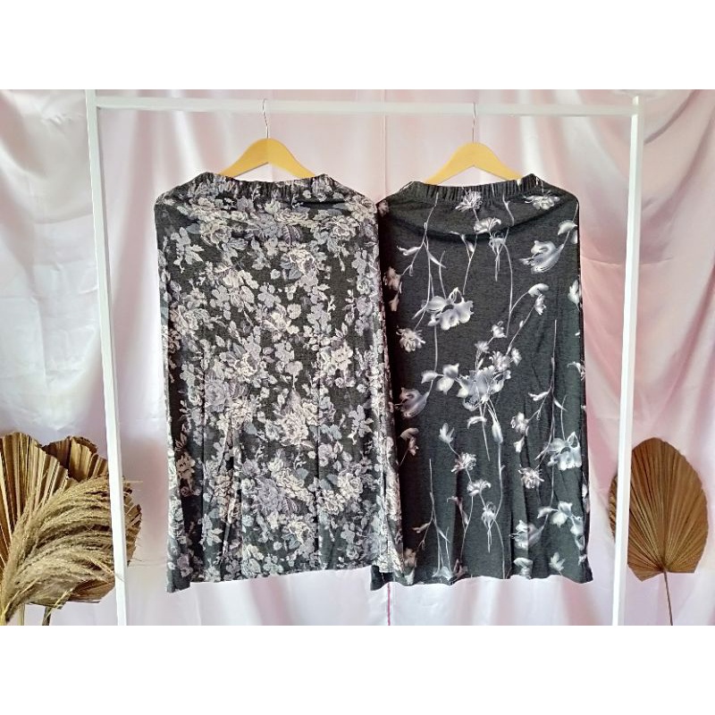 Rok Maxi Panjang Jersey Import Motif