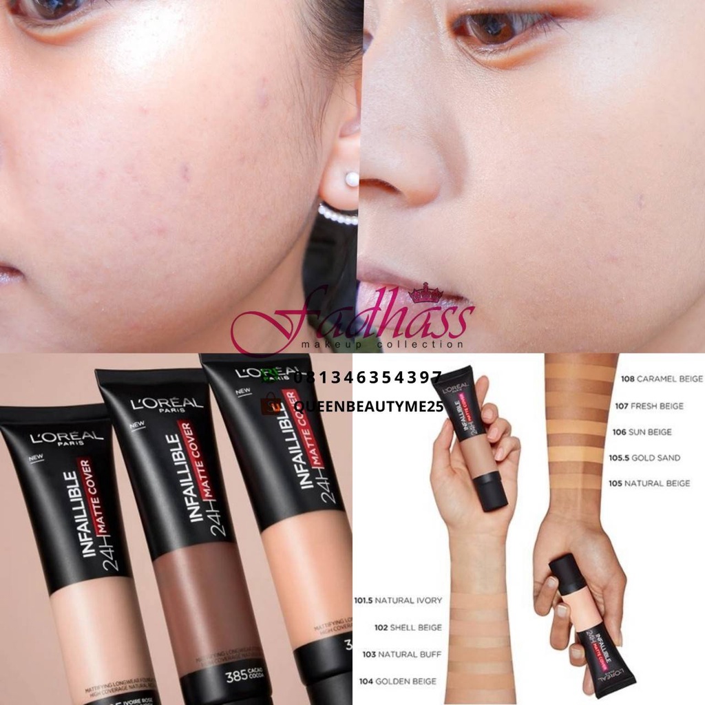 The New Loreal Paris Infallible Matte Foundation