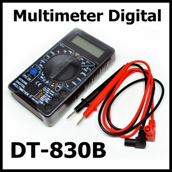 Multitester Digital DT830B avometer digital DT 830B Multimeter