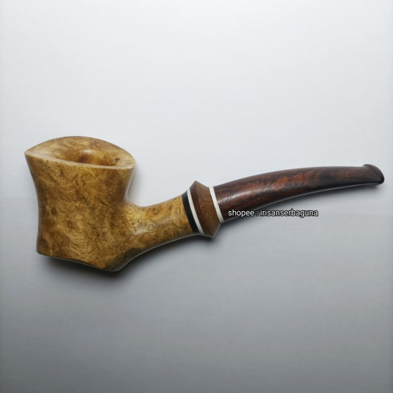 Pipa Cangklong Kayu Amboyna 5.0