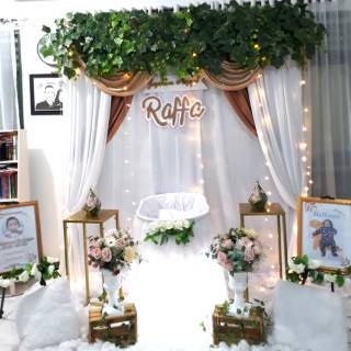  Dekorasi  aqiqah  rustic Shopee Indonesia 