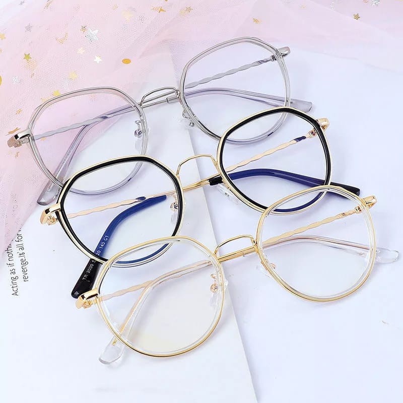 (COD) Kacamata Antiradiasi Kacamata Baca Frame Fashion Eyewear Retro Unisex MALLSHOPPING