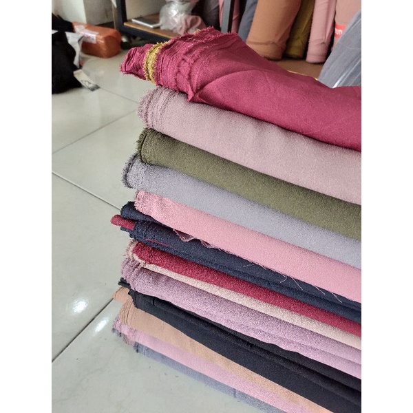 KAIN PERCA KAOS &  DIAMOND CREPE PREMIUM