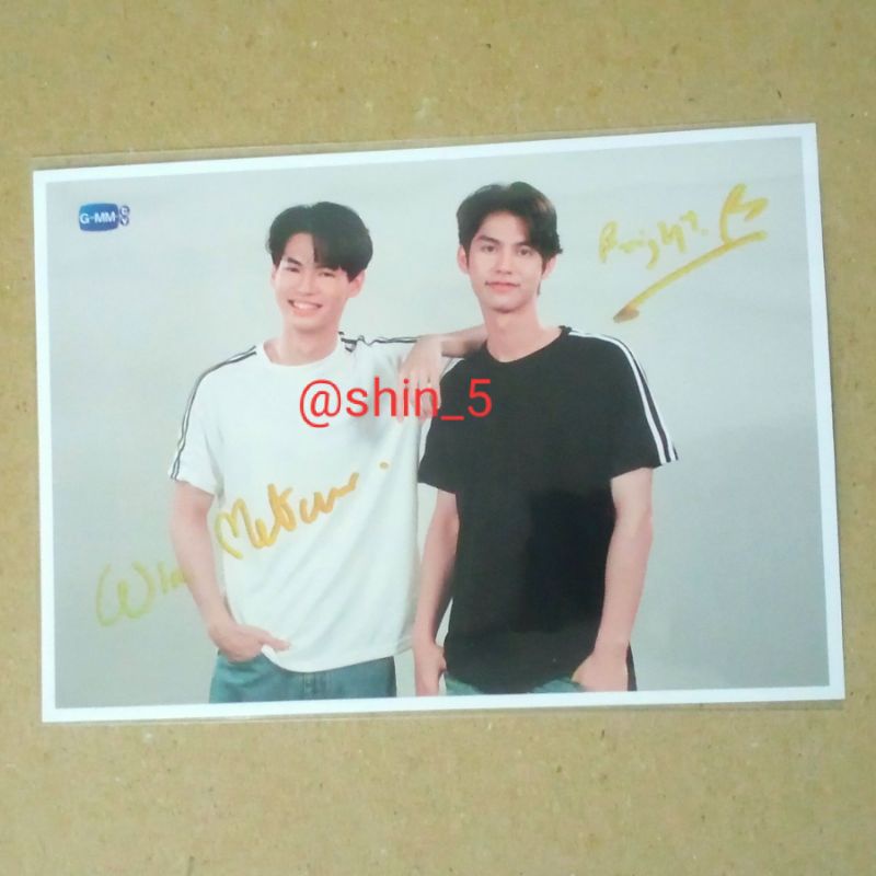 OFFICIAL POSTCARD 2GETHER THE SERIES BRIGHT / WIN / BRIGHTWIN