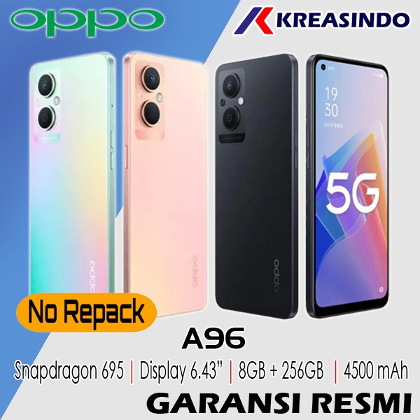 OPPO A96 8/256 Ram 8GB Internal 256GB Garansi Resmi