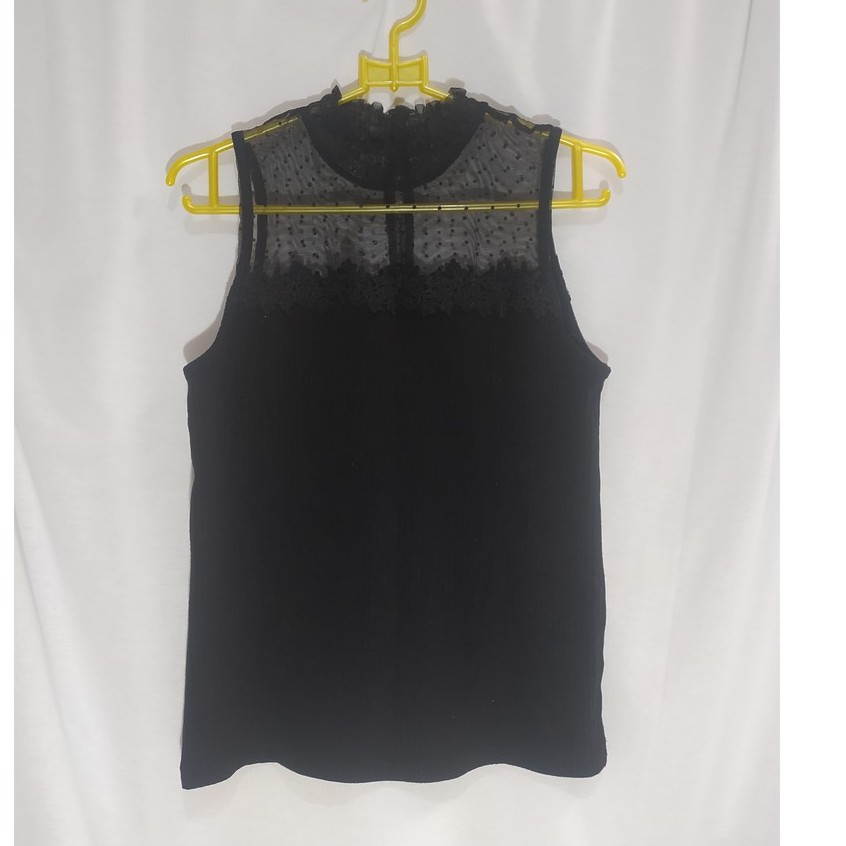 Tanktop Wanita Brand Ingni Hitam Size S to M
