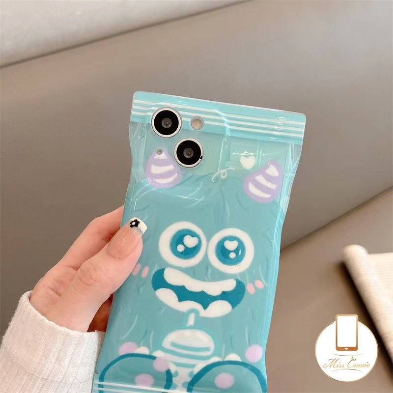 Soft Case Pelindung Motif Kartun Monster Untuk iPhone 7Plus 8Plus XR 11 14 12 13 Pro Max 6 6s 7 8 14 Plus X XS Max SE 2020