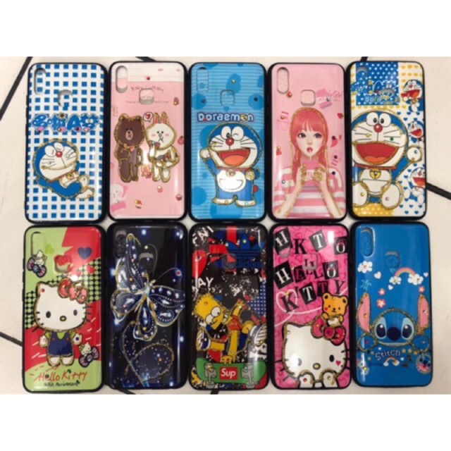 SOFTCASE FUZE GLASS DISNEY MANIK OPPO SAMSUNG XIAOMI VIVO