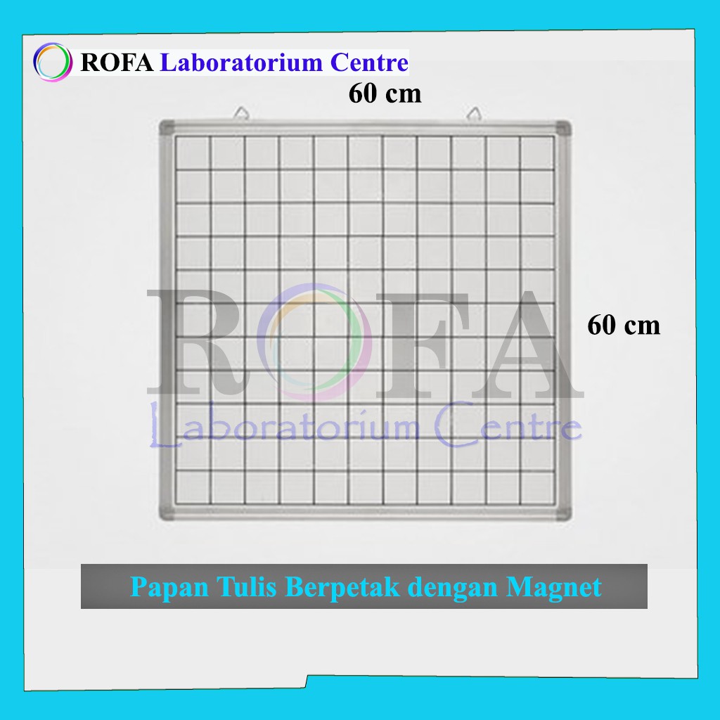 

Papan Tulis Berpetak dengan Magnet / Papan Tulis Magnet Berpetak