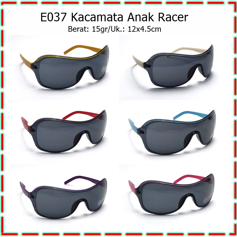 E-037 Kacamata Anak Racer