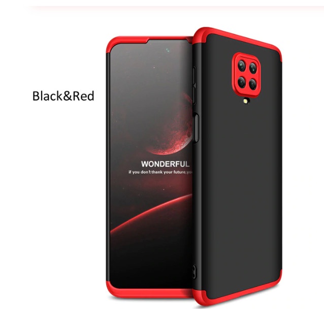 Redmi Note 9 Pro Case Armor 360 Full Cover 3in1 GKK Original