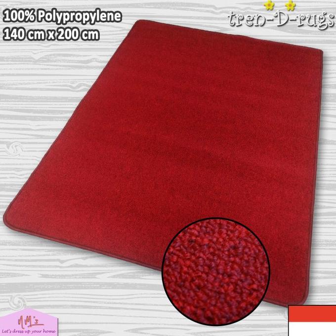 Tren-D-rugs Karpet Polos Bulu Murah Lantai Permadani Minimalis-NMs