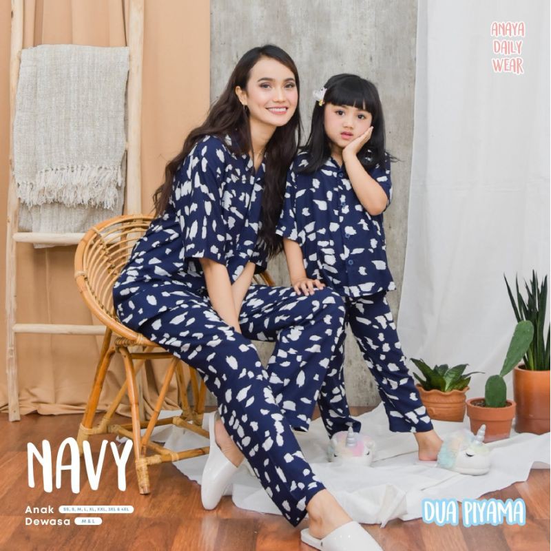 Dua Piyama by anaya daily piyama anak piyama couple baju tidur baju rumah