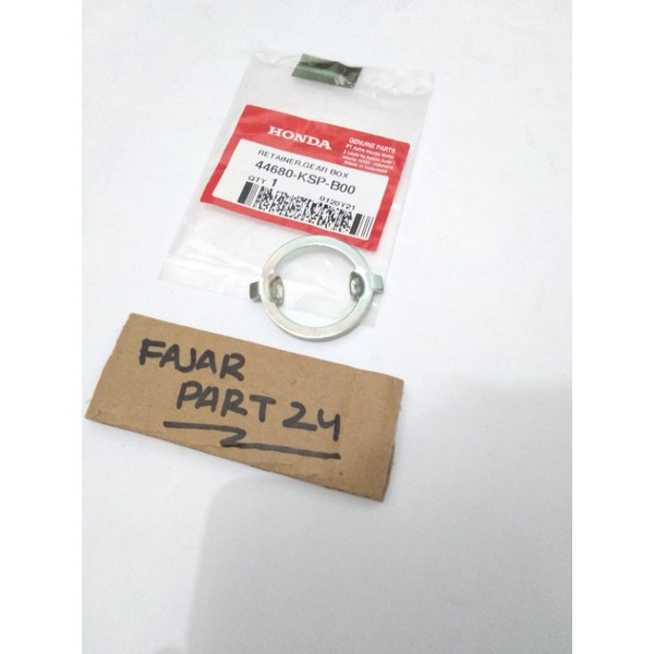 44680-KSP-B00 44680 KSP B00 PLAT GIR GEAR BOX SPIDOMETER SPEDOMETER RETAINER GEAR BOX MEGAPRO MONO N