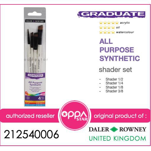 

Stok Baru! Kuas Lukis Set High Quality Daler Rowney Graduate Brush Sh 212540006 Murah