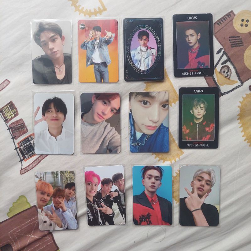 PC lucas mark (access card ac, jopping us korea ver a b, lucas neo coffe, yearbook, pb ourhome jumat